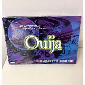 Vintage Ouija Board Game It Glows in the Dark (1998) Halloween Parker Brothers